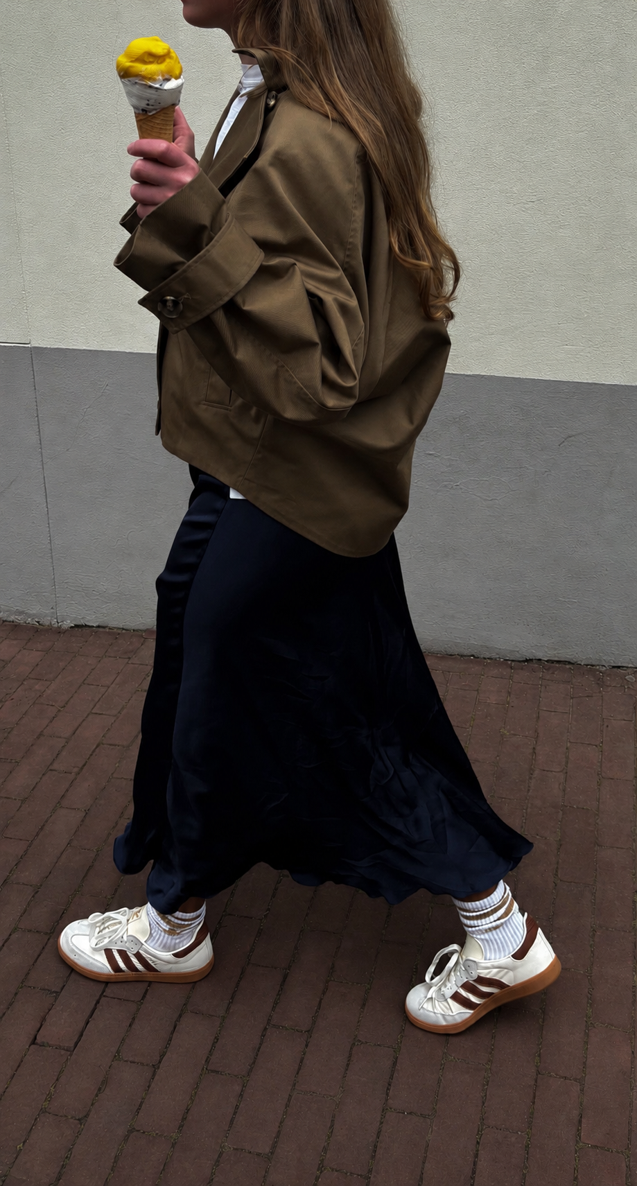 HM - Satin skirt