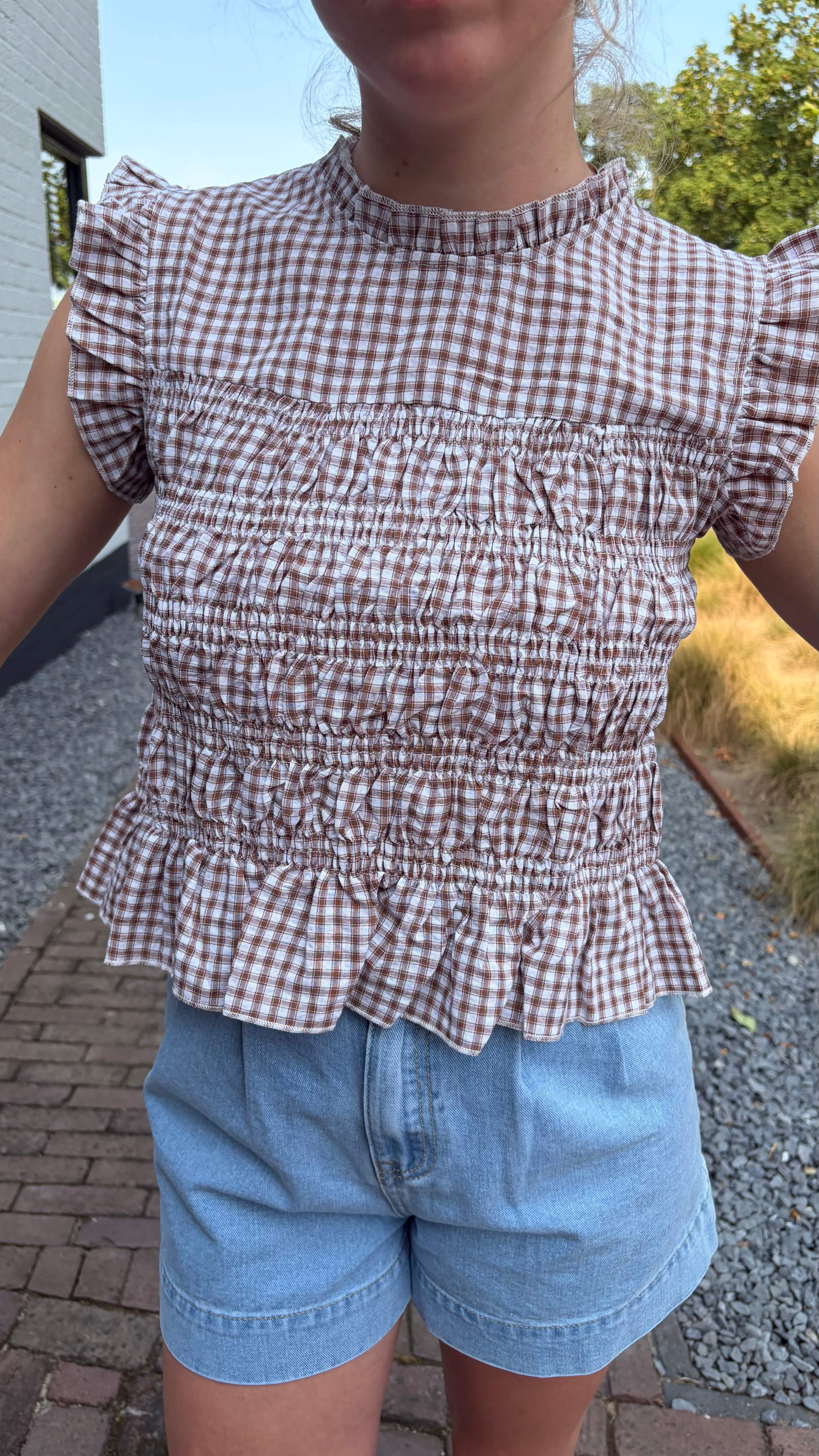 HM - Geruite top