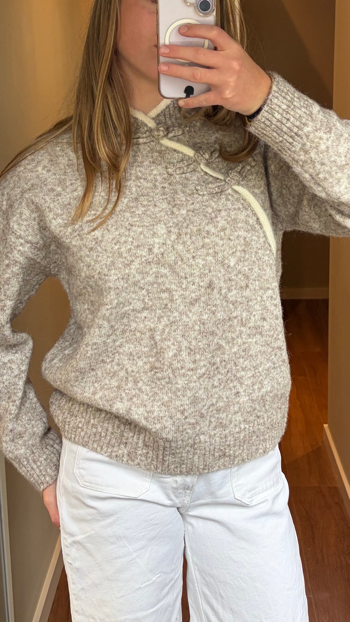 HM - Beige jersey