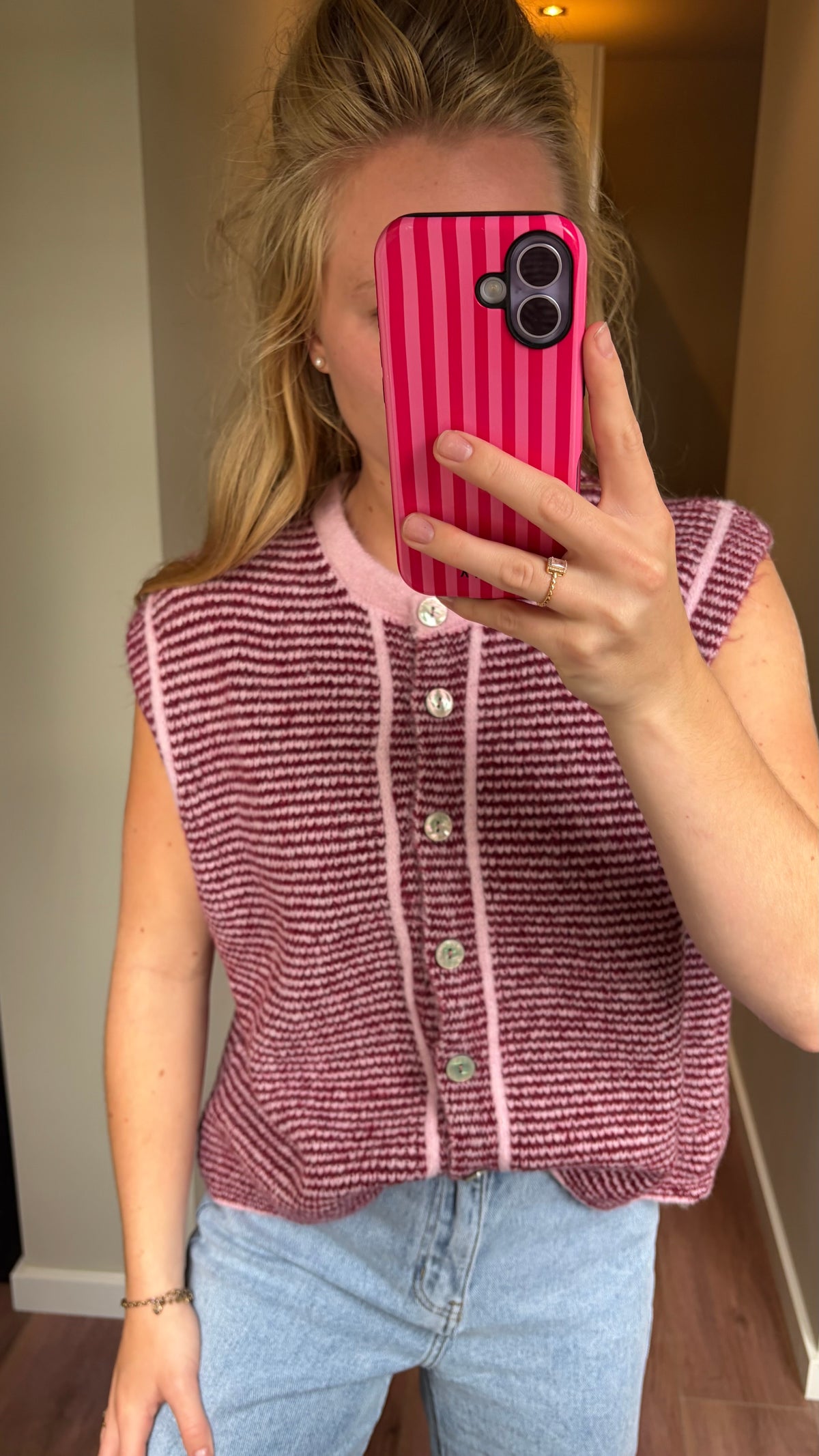 HM - Pink cardigan